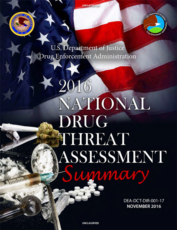 2016 National Drug Threat Assessment Summary - PSP Clearinghouse